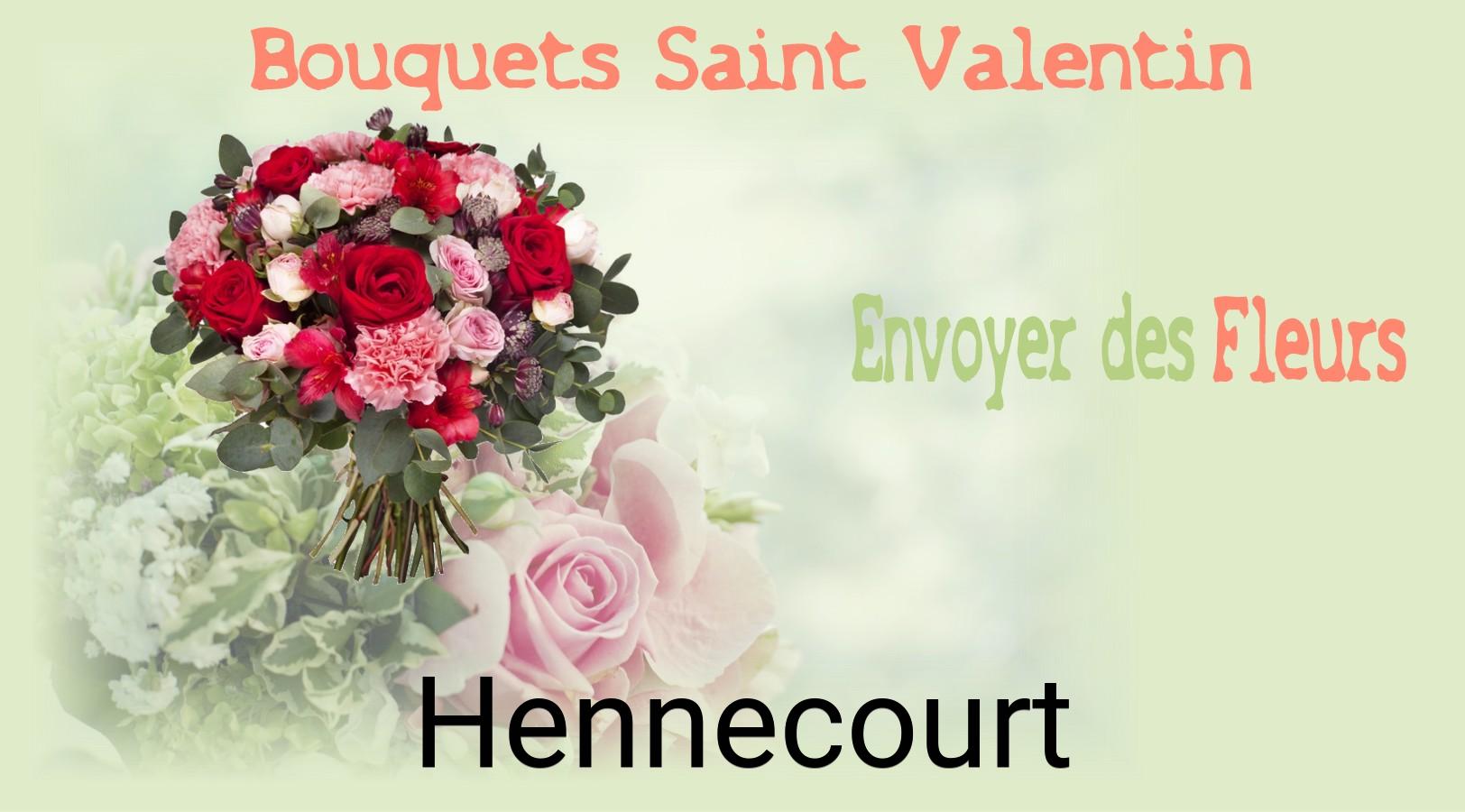 Roses de Saint-Valentin livrées à Hennecourt